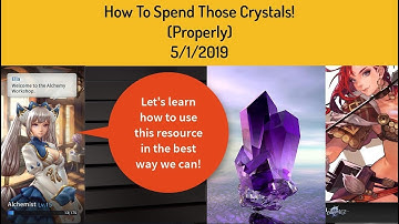 El Chronicle - Crystals Guide!!! 5/1/2019