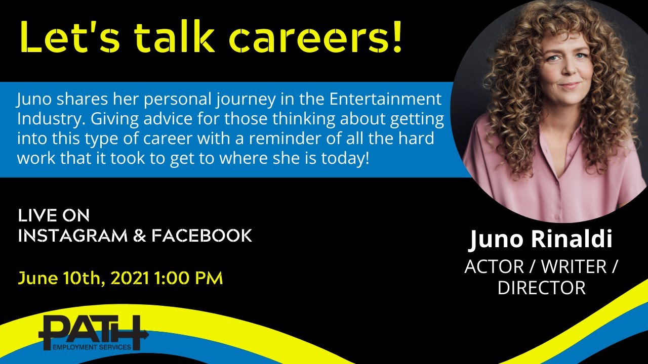 Let's Talk Careers with guest Juno Rinaldi