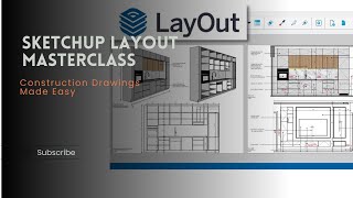 Celebrity SketchUp LayOut Masterclass | Construction Drawings Made Easy l Full tutorial from basic to advance Profile