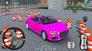 Parking & Driving License School: Audi TT multi-level parking simulator 2025 - car android gameplay screenshot 2