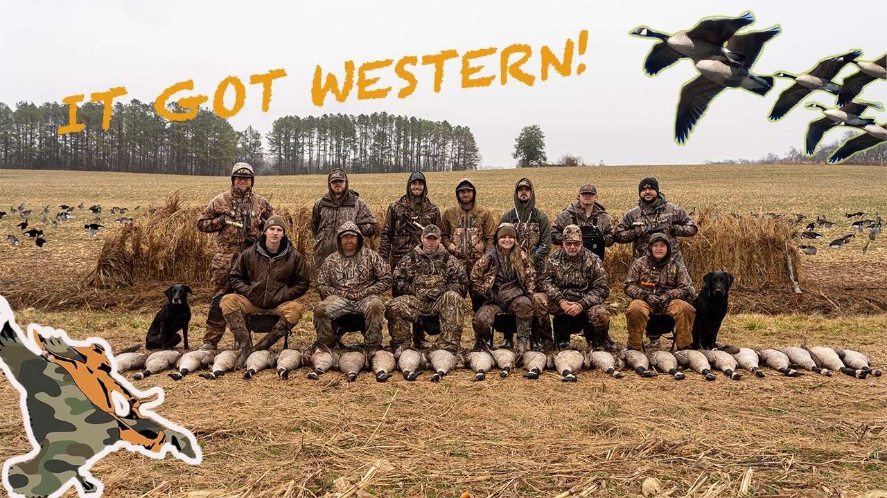 LATE SEASON GOOSE HUNTING with the GOOSE COWBOY/Madison County, VA