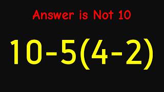 99% Get This PEMDAS Problem Wrong!