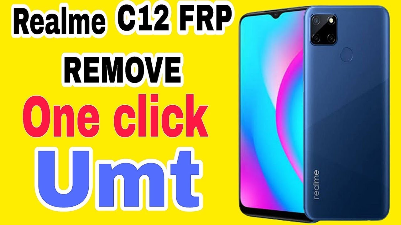 how to by realme c12 frp by umt ismailtel1