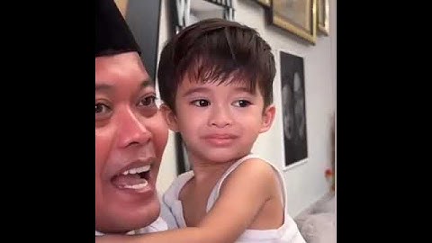 ADZAM NGGAK MAU LEPAS DARI AYAH SULE