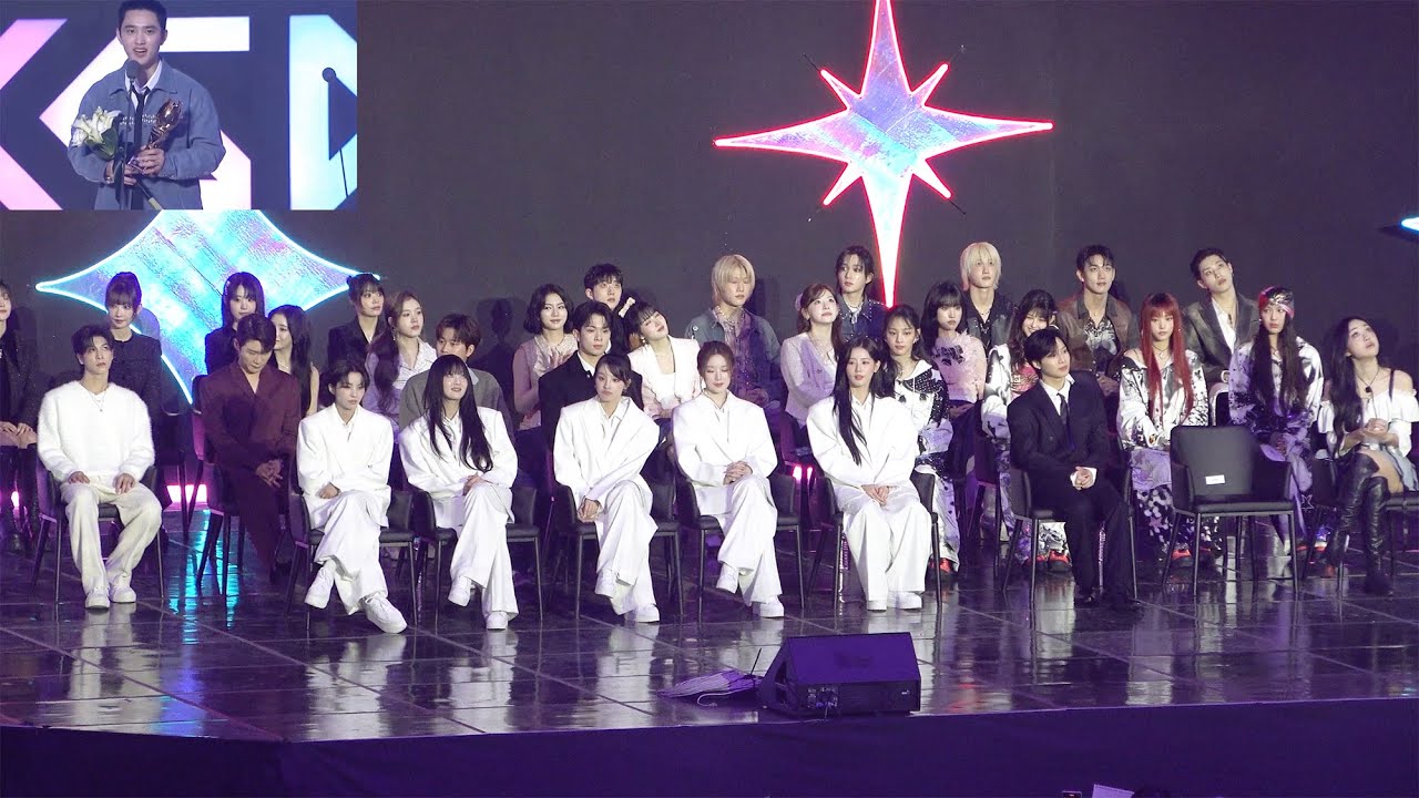 도경수(D.O.) 수상 Reaction (Newjeans,I-DLE,QWER,P1H,태민,스테이씨,,QWER,영탁,정동원,이무진) /KGMA