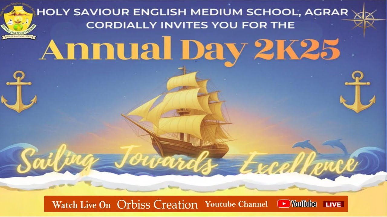 🔴|| LIVE || Annual Day- 2025 Sailing Towards Excellence - YouTube