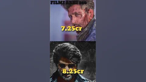 War 2 versus Coolie movie box office collection comparison day 7 full battle