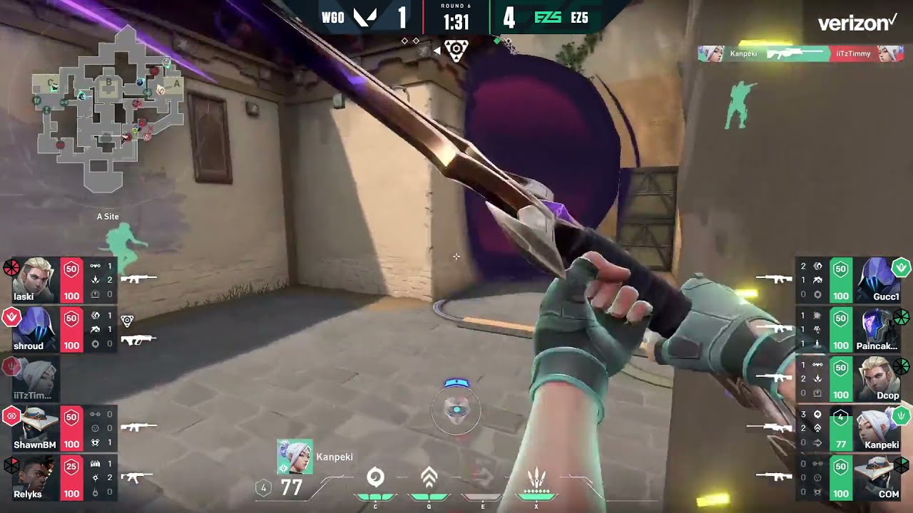 Shroud tries to make a huge play in VCT Challengers 2 Open Qualifiers