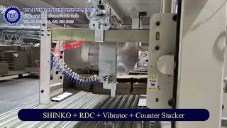 TF Shinko+RDC+Vibrator+Counter Stacker