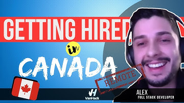 [VanHack] How Alex got a great Remote Job in Canada