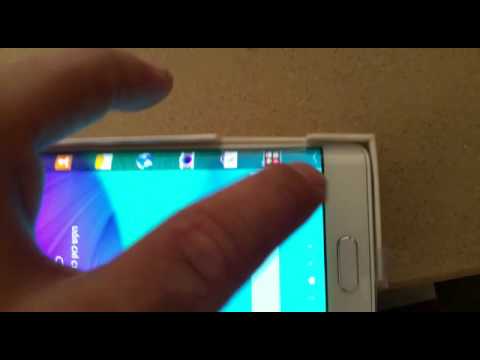 note edge screen problem - YouTube
