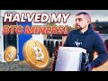 I had to cut my Bitcoin miners in half