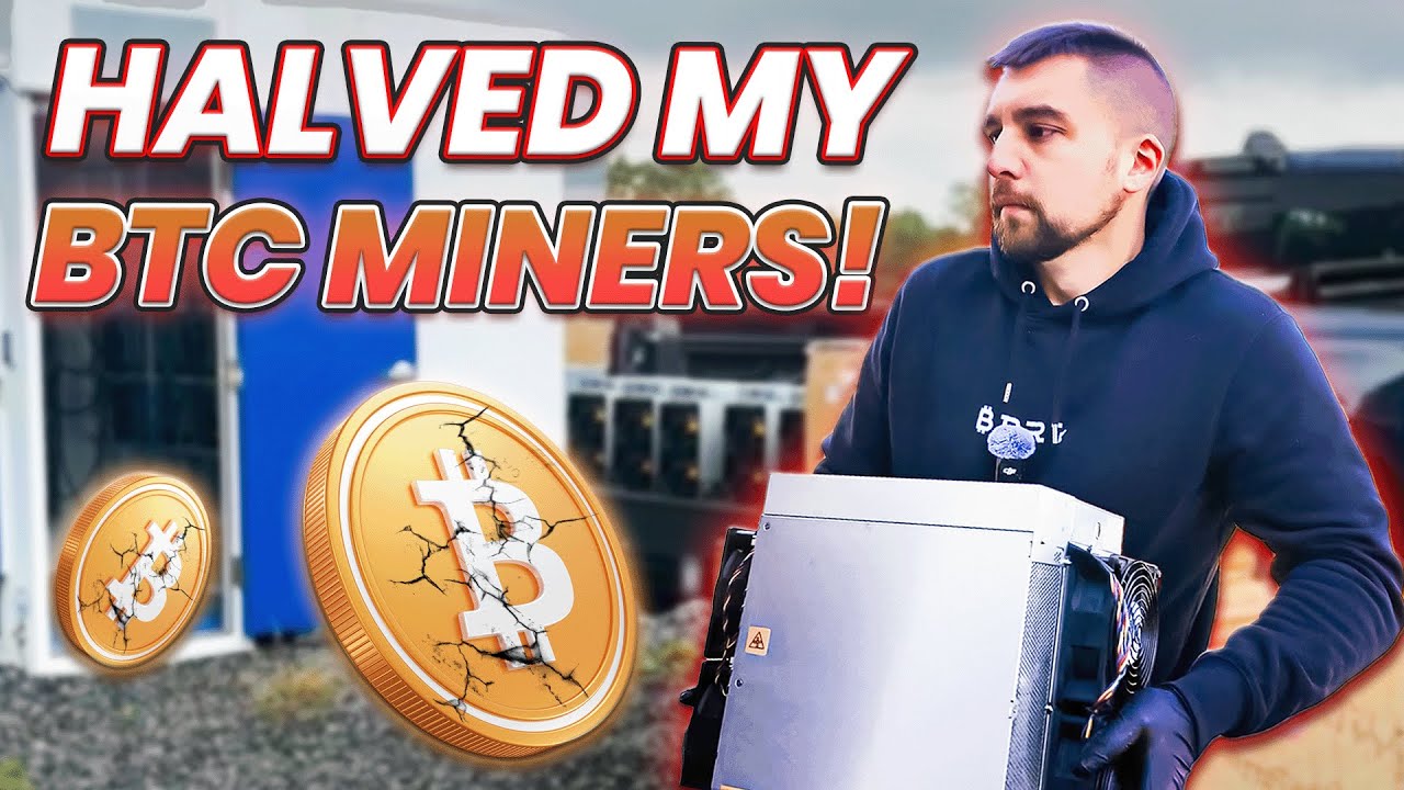 I had to cut my Bitcoin miners in half
