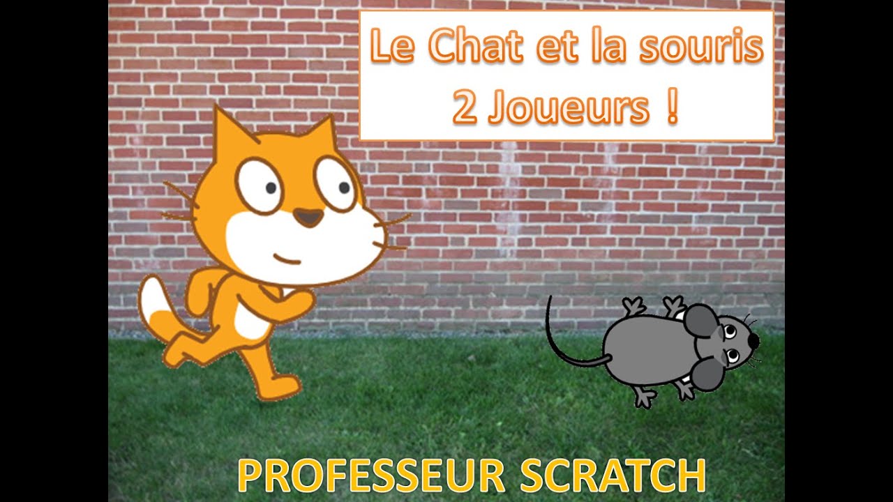 faire un jeu vidéo sur scratch - le chat et la souris - YouTube