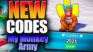 MY MONKEY ARMY CODES 🐵[ROBLOX]🐵