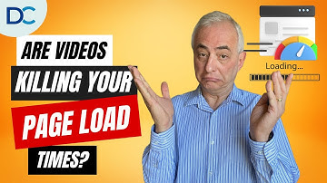 How to Optimize Your Page Loading Speed - Video On Landing Page - Don Crowther