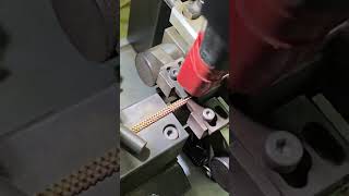 Gold Flat left and right curb chain machine withd laser welding