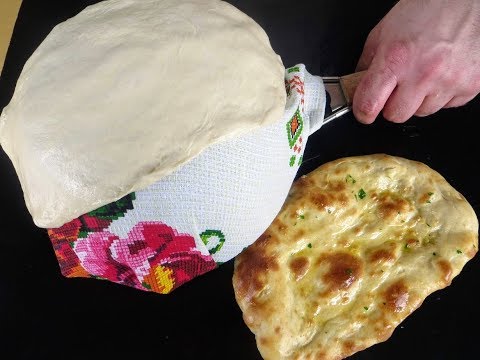 Выкладываем тесто на дуршлаг / Самая вкусная лепешка в духовке