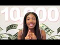 STORYTIME: how I saved $10,000 as a broke college student