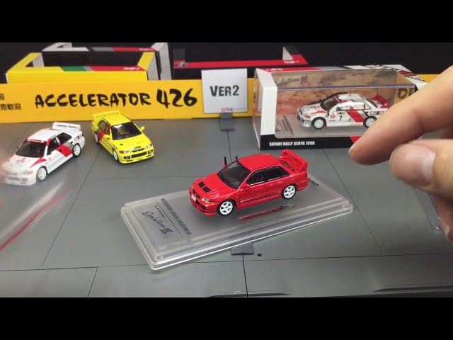INNO64 1/64 三菱Lancer evo lll philippines INNO64 Mitsubishi Lancer Evolution III Evo 3 Red Philippines