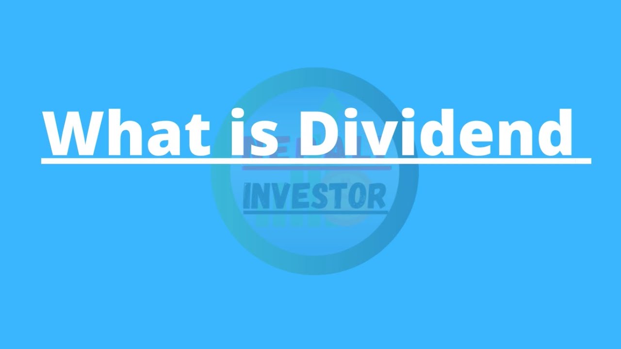 What is dividend Kya hai Dividend Shareholder returns Dividends