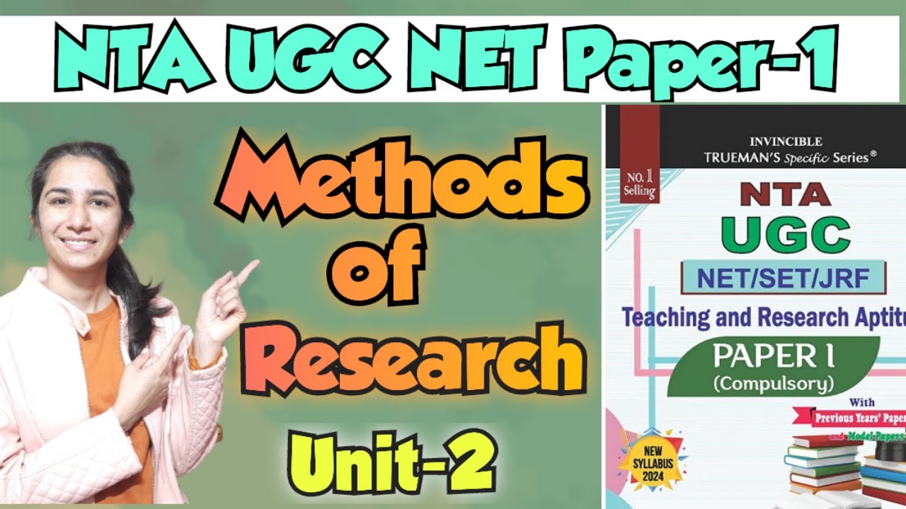 Methods of Research/UGC NET Paper-1/Trueman's Series@InculcateLearning#ugcnetpaper1 By Ravina