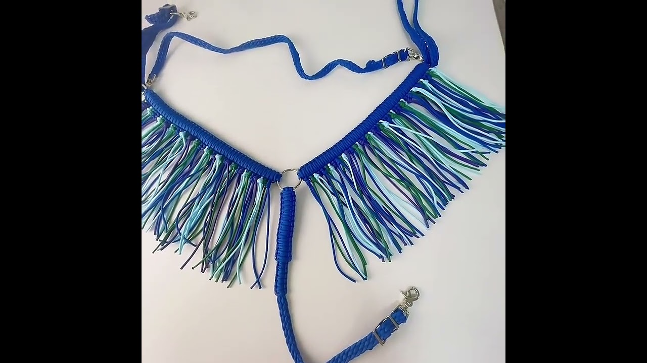 paracord horse collar