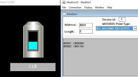 Vijeo Designer 6.1 Tutorial 2:  Simulate with Modsim
