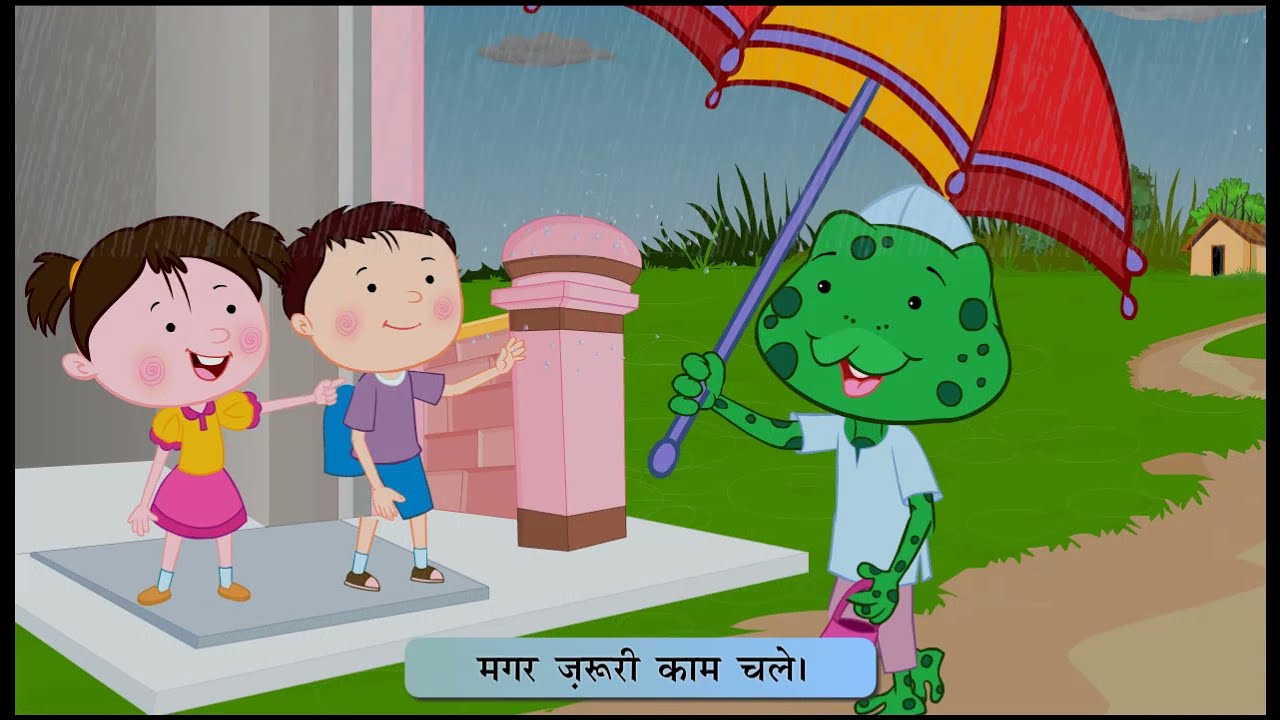 Mendak Mama  Animated Hindi Rhyme for LKG Kids  Animated Rhyme  Kids Pack