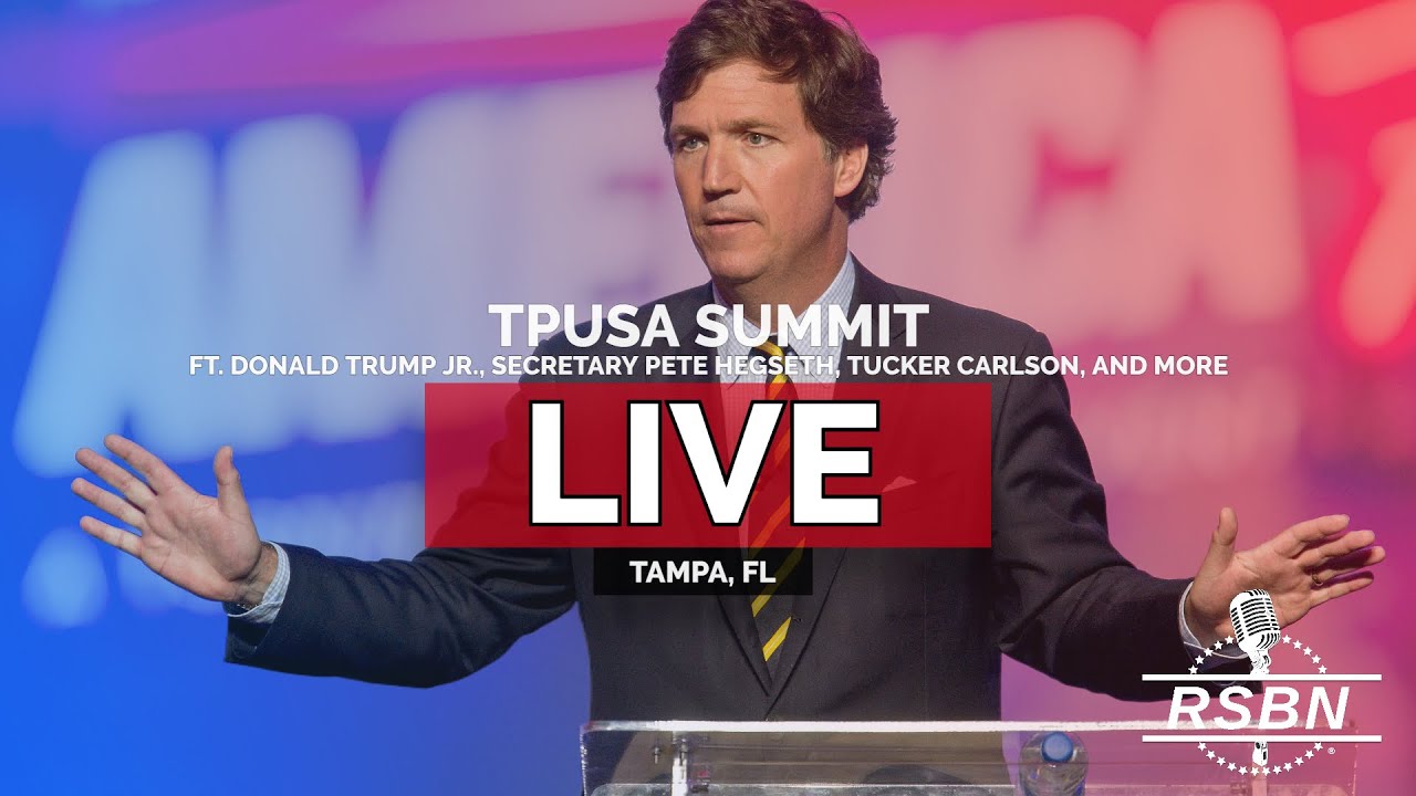 LIVE: TPUSA Summit Ft. Donald Trump Jr., Secretary Pete Hegseth, Tucker Carlson, and More - 7/11/25