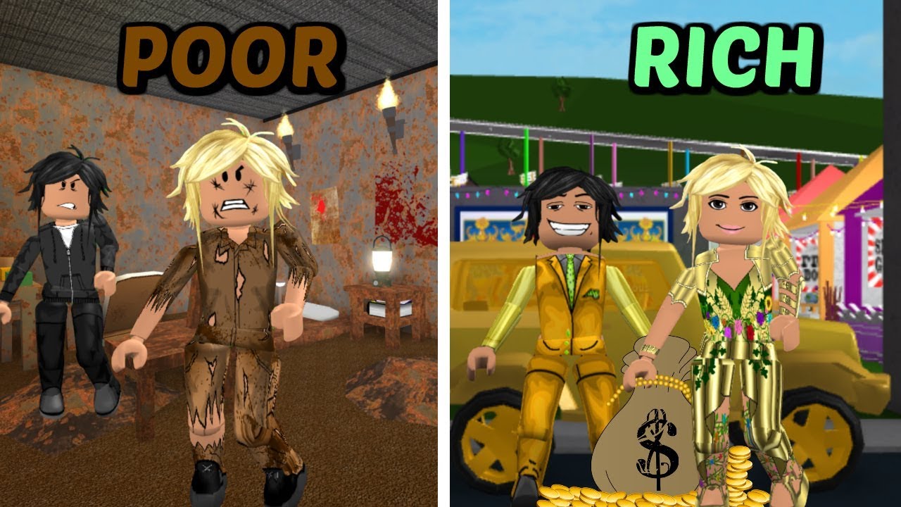 Bloxburg Poor To Rich Bloxburg Bank Heist Youtube - roblox sad story from poor to rich roblox bloxburg part 1