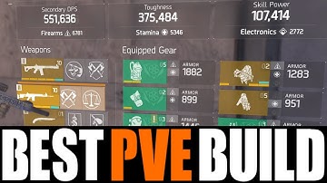 THE DIVISION - BEST DPS PVE BUILD AFTER PATCH 1.6! STRONGEST PVE DAMAGE BUILD IN 1.6