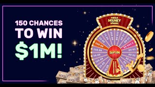 Mega Money Wheel - 150 Chances To Win $1 Million screenshot 2