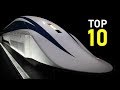 10 fastest trains in the world    max speed 603 kmh 375 mph