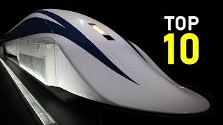 10 Fastest Trains in the World  |  Max speed 603 km/h (375 mph)