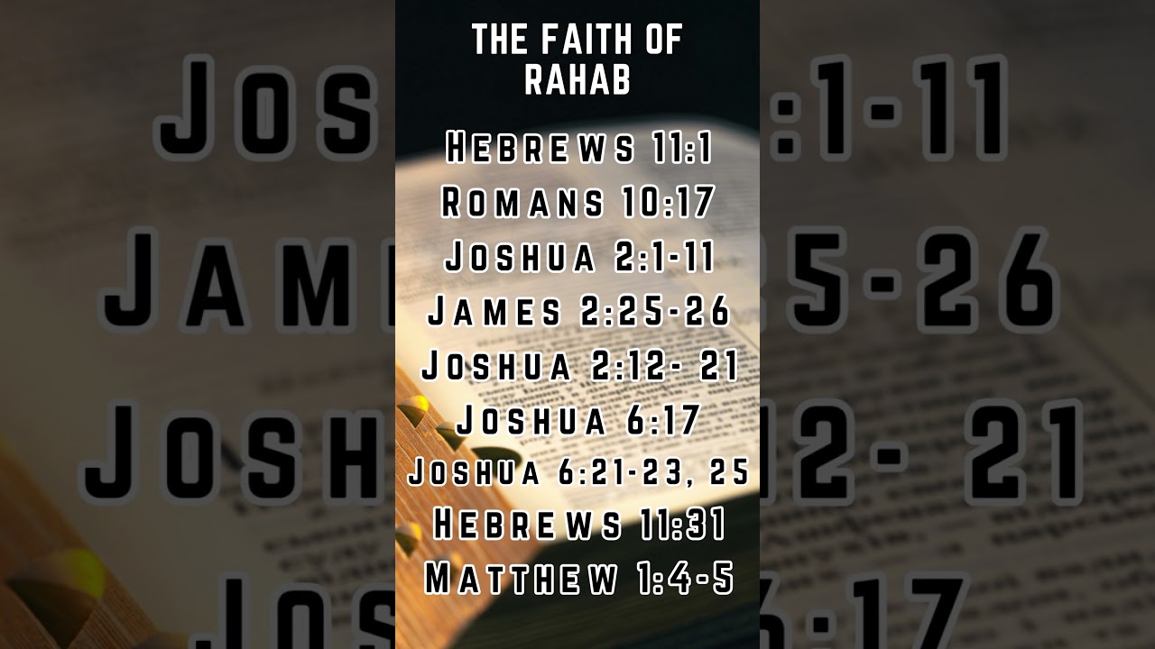 Sunday Morning Preview: The Faith of Rahab
