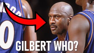 40 YEARS OLD Michael Jordan vs Gilbert Arenas 😂 EPIC #viral #nba