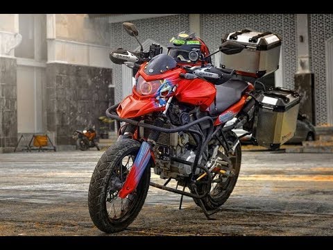 Modif vixion  supermoto touring  YouTube