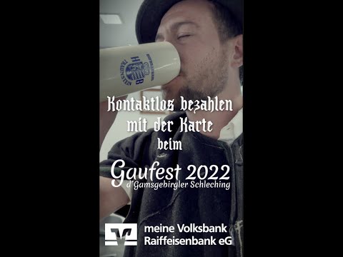 Gaufest 2022 Schleching - meine Volksbank Raiffeisenbank