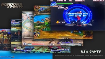 5 new 3D games after improving the performance of Pandora arcade box #streetfighter #game