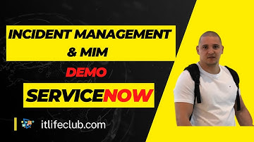 ServiceNow Incident Management & Major Incident Management End-to-End Demonstration