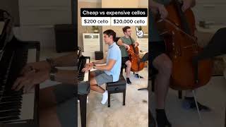 $200 cello vs $20,000 cello
