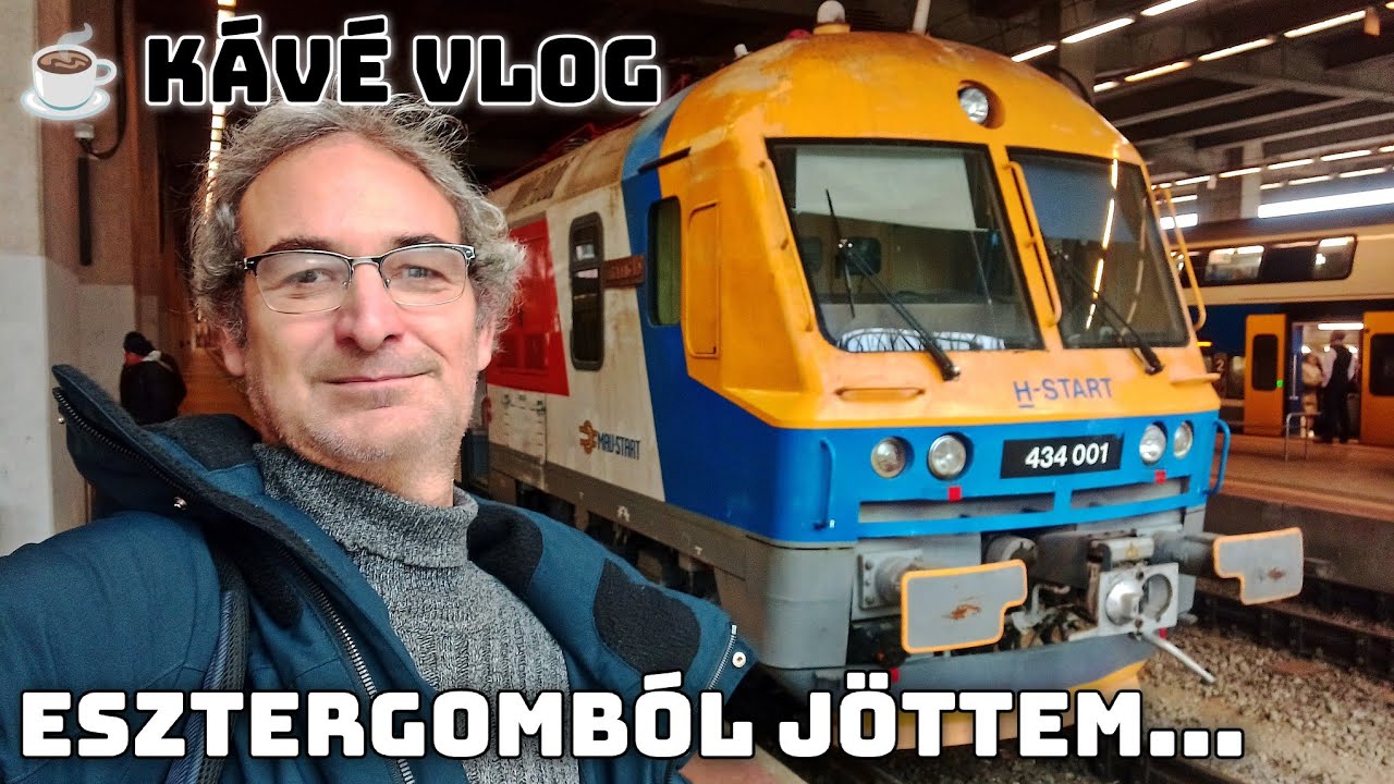 MISS RIKÁRI KIAKADT A KÁVÉ ADAGON... * ☕🚄☝️ * Vasúti kávé vlog, esztergomi utazással 