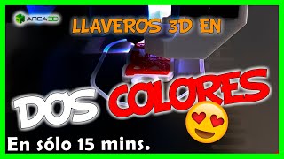 LLAVEROS 3D con VARIOS COLORES 🎨 en 🤯 ¡15 MINUTOS! 🤯