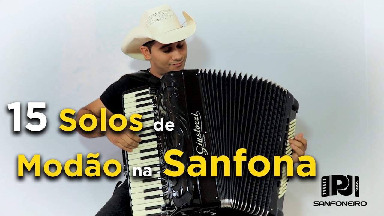 15 solos de Modão na Sanfona-PJ Sanfoneiro