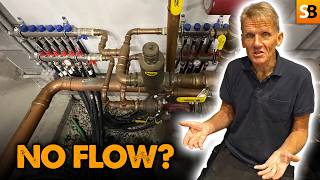No Flow On Underfloor Heating? This Is Almost Always Why