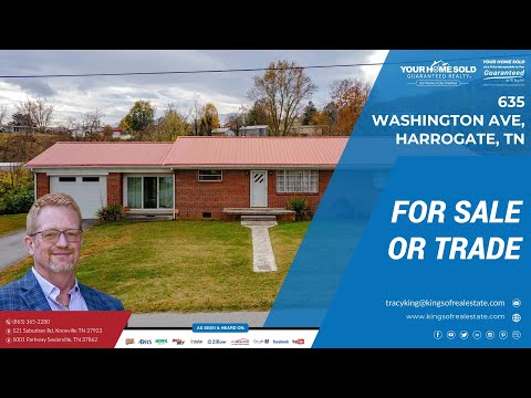 635 Washington Ave, Harrogate, TN home video tour