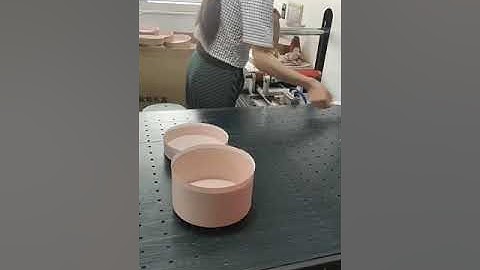 Rigid round box making line, paper tube box making machine, rigid round box making machine