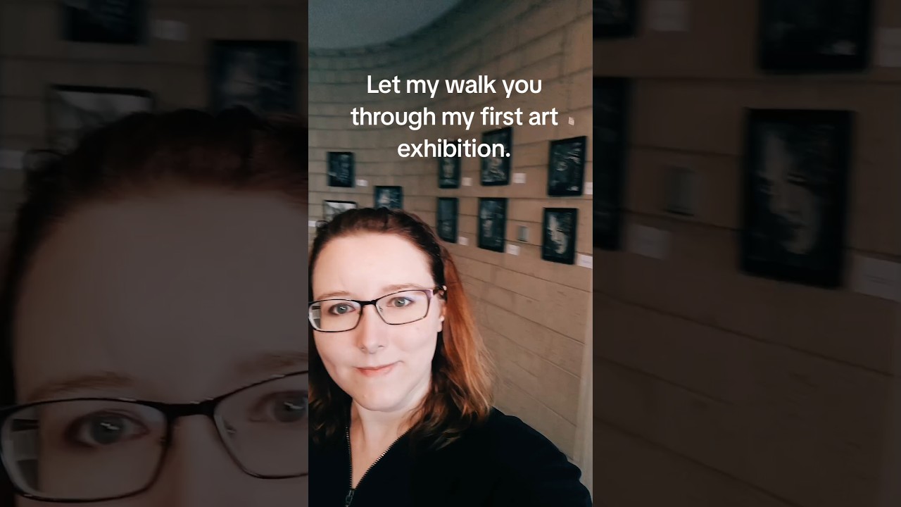 Let me walk you through my first art exhibition - German artist Group exhibition - behind the scenes