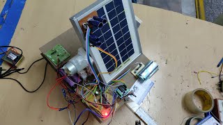 Dual Axis Solar Tracking system with MPPT for Li-ion battery